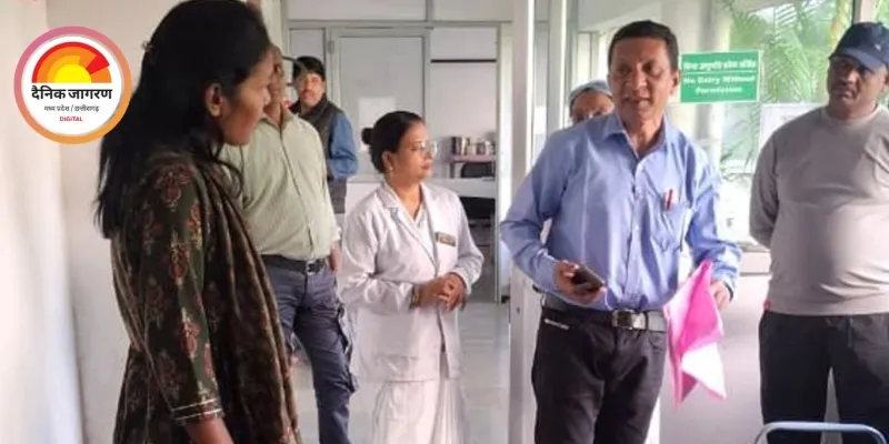 जिपं सदस्य ने मातृ-शिशु अस्पताल का निरीक्षण किया, अव्यवस्थाओं पर जताई नाराजगी