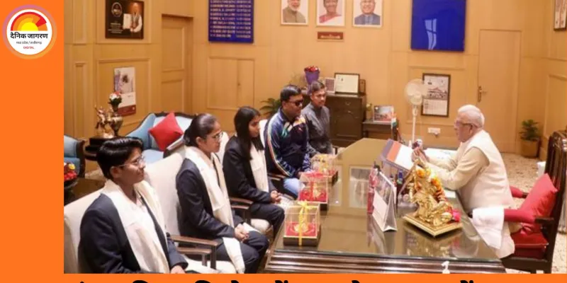 ब्लाइंड महिला टी-20 वर्ल्ड कप विजेता खिलाड़ी महिला सशक्तिकरण की मिसाल: राज्यपाल मंगुभाई पटेल