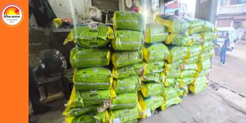 सौंफ पर सीमेंट-केमिकल चढ़ाकर बनाया जा रहा था जीरा: ग्वालियर में 46 बोरी नकली मसाला जब्त