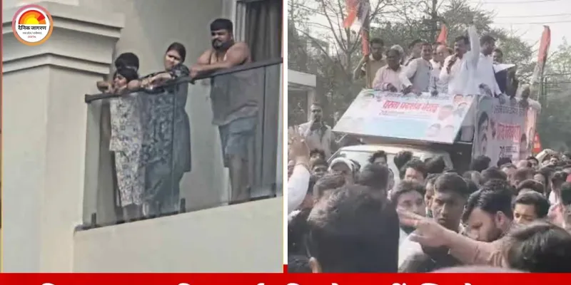 जबलपुर में राजनीतिक रैली के दौरान हथियार दिखाने का आरोप