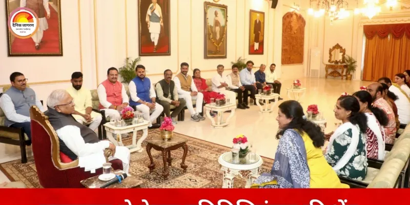 मंगुभाई पटेल से केरल के जनप्रतिनिधियों की मुलाकात