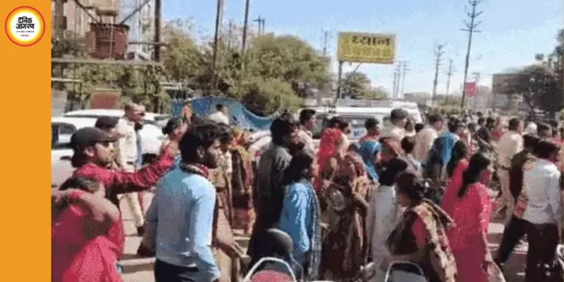 भोपाल अस्पताल में युवक की मौत के बाद बवाल, पुलिस पर पथराव