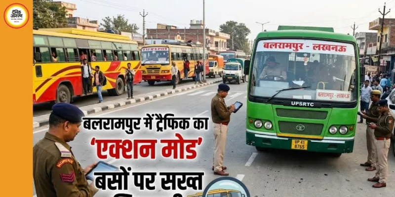 सड़क पर लापरवाही नहीं चलेगी, बस ऑपरेटरों पर ताबड़तोड़ चालान