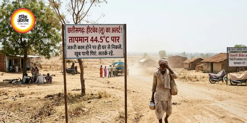 CG Weather Update: छत्तीसगढ़ में भीषण गर्मी का कहर, रायपुर समेत कई जिलों में हीटवेव के आसार