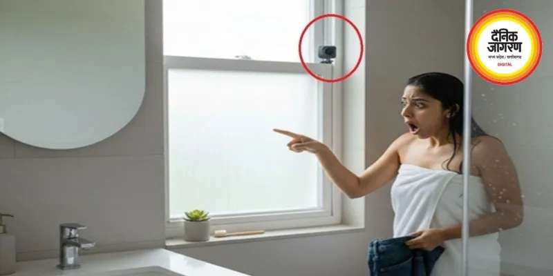 इंदौर में लेडीज बाथरूम में लगाया हिडन कैमरा, सफाईकर्मी निकला आरोपी