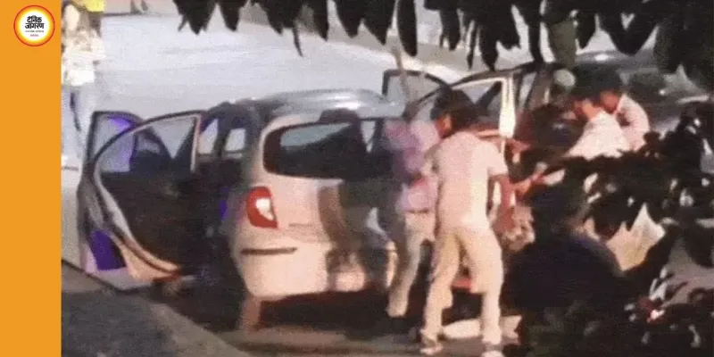 नीमच में कार चोर की सरेआम बेरहमी से पिटाई: शोरूम मालिक ने प्रेमिका से बुलाकर कराई घेराबंदी, 6 लोग गिरफ्तार