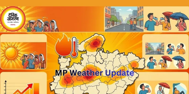 MP Weather Update: मध्यप्रदेश में पारा 40 पार, कई शहरों में तेज गर्मी का कहर