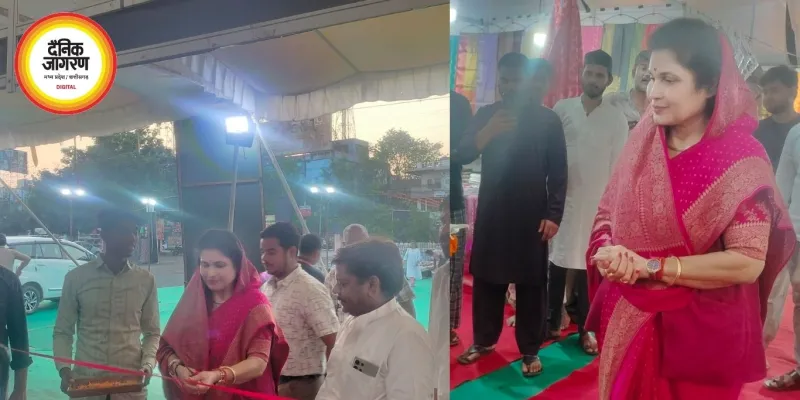 भोपाल में “सिल्क एक्सपो ” प्रदर्शनी में दिख रही पीढ़ियों तक चलने वाली शाही साड़ियां