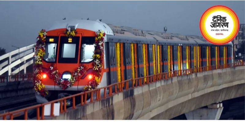 भोपाल मेट्रो के सिग्नलिंग सिस्टम की बड़ी परीक्षा, पहली बार आमने-सामने आईं दो ट्रेनें
