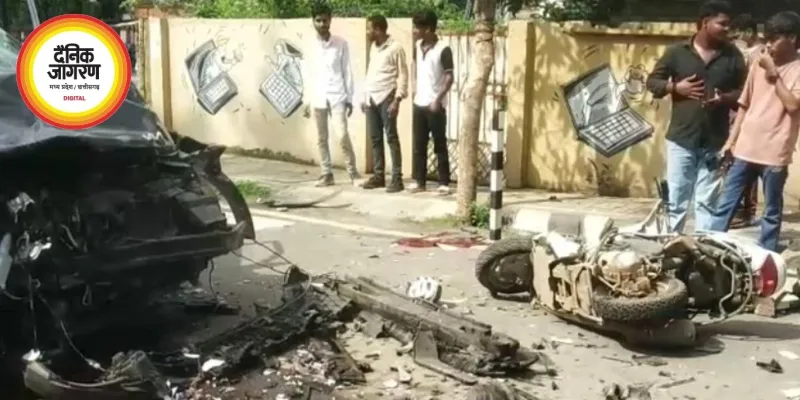 बिलासपुर में तेज रफ्तार कार का कहर, एक्टिवा सवार 11वीं के छात्र की मौत; नाबालिग चला रहा था कार