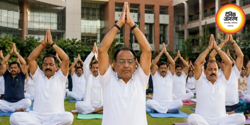 आईआईएम नवा रायपुर में दो दिवसीय चिंतन शिविर संपन्न, योग के साथ विकास एजेंडे पर मंथन