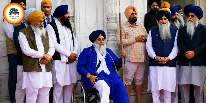 नांदेड़ में सुखबीर बादल पर कृपाण से हमला, सुरक्षाकर्मियों ने हमलावर दबोचा