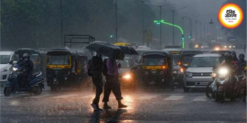 दिल्ली में बारिश का दौर तेज, IMD ने भारी बारिश का अलर्ट जारी किया