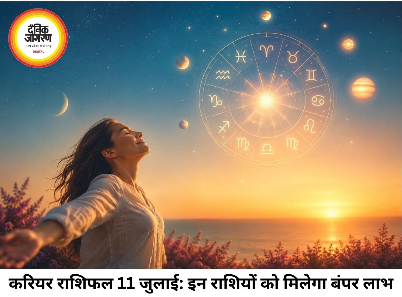 करियर राशिफल 11 जुलाई 2026: भद्र और बुधादित्य राजयोग से इन राशियों के करियर में आएगा उछाल, जानें अपना भाग्य