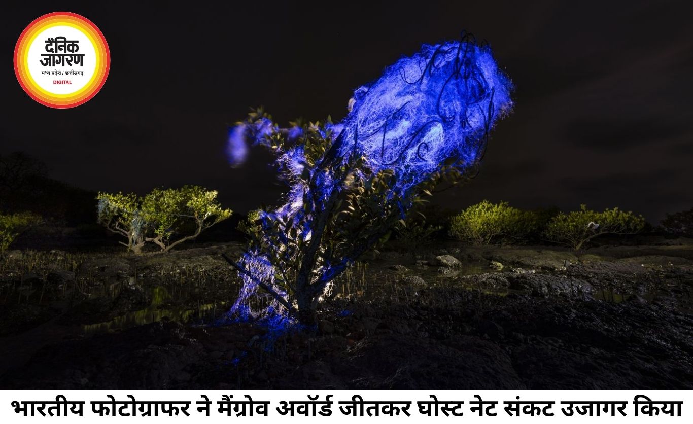 भारतीय फोटोग्राफर गौरव पाटिल ने जीता वैश्विक मैंग्रोव फोटोग्राफी अवॉर्ड, 'घोस्ट नेट' संकट पर दुनिया का ध्यान खींचा