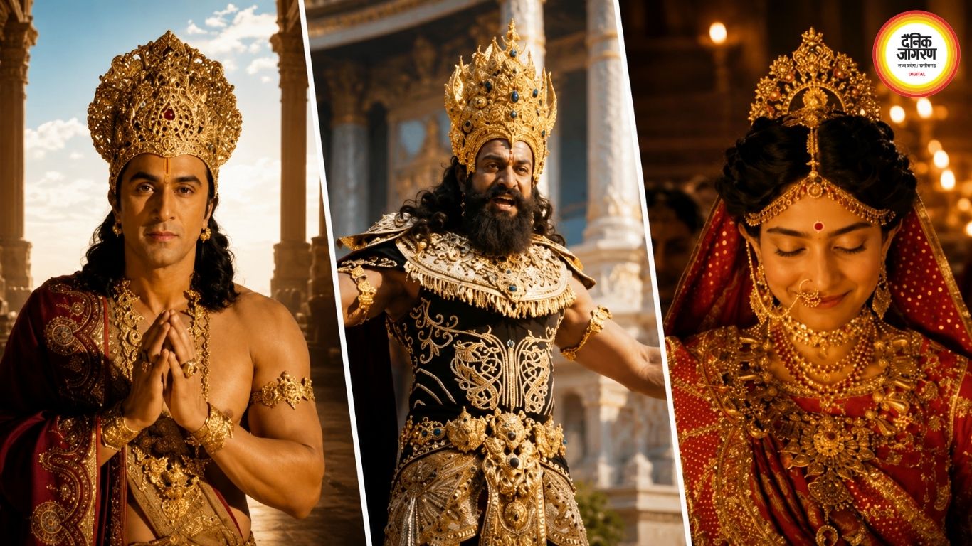 ‘रामायण’ का भव्य ट्रेलर आया सामने, ब्रह्म मुहूर्त में ग्लोबल लॉन्च; राम बने रणबीर तो रावण के रूप में छाए यश